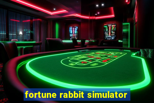 fortune rabbit simulator